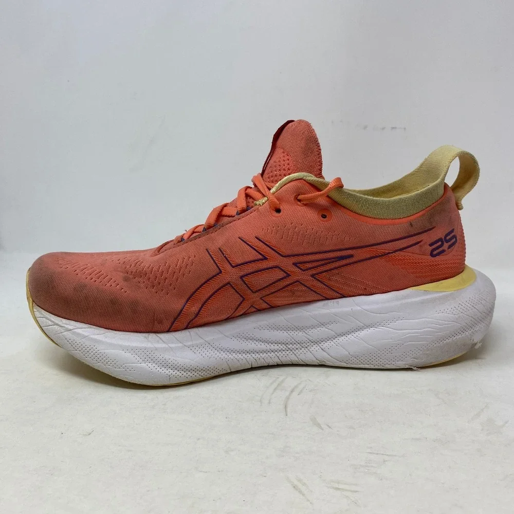 Asics Gel-Nimbus 25 Womens Running‎ Shoes Papaya Dusty Purple 1012B356-800